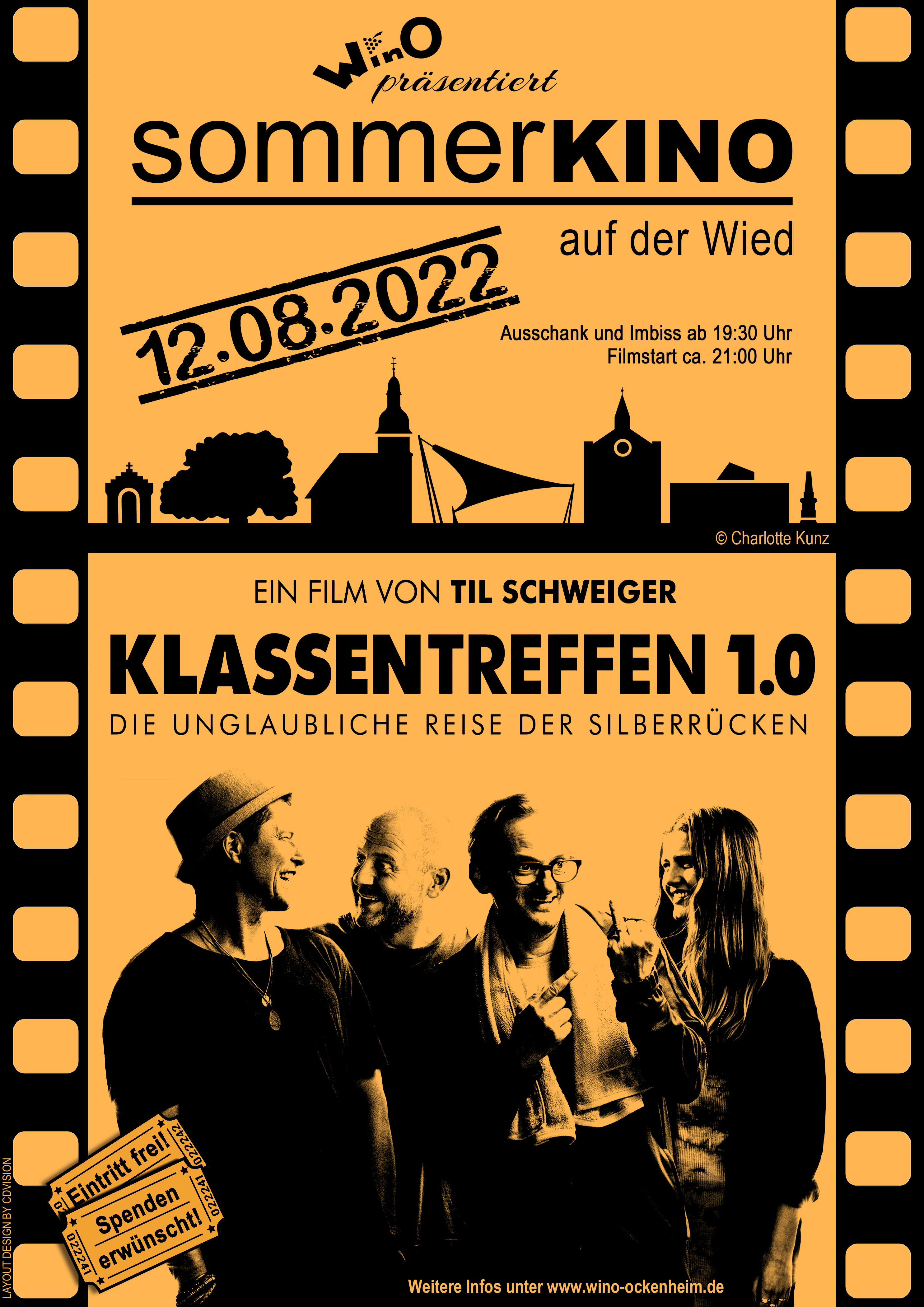 WinO-Sommerkino auf der Wied am Freitag, 12. August 2022