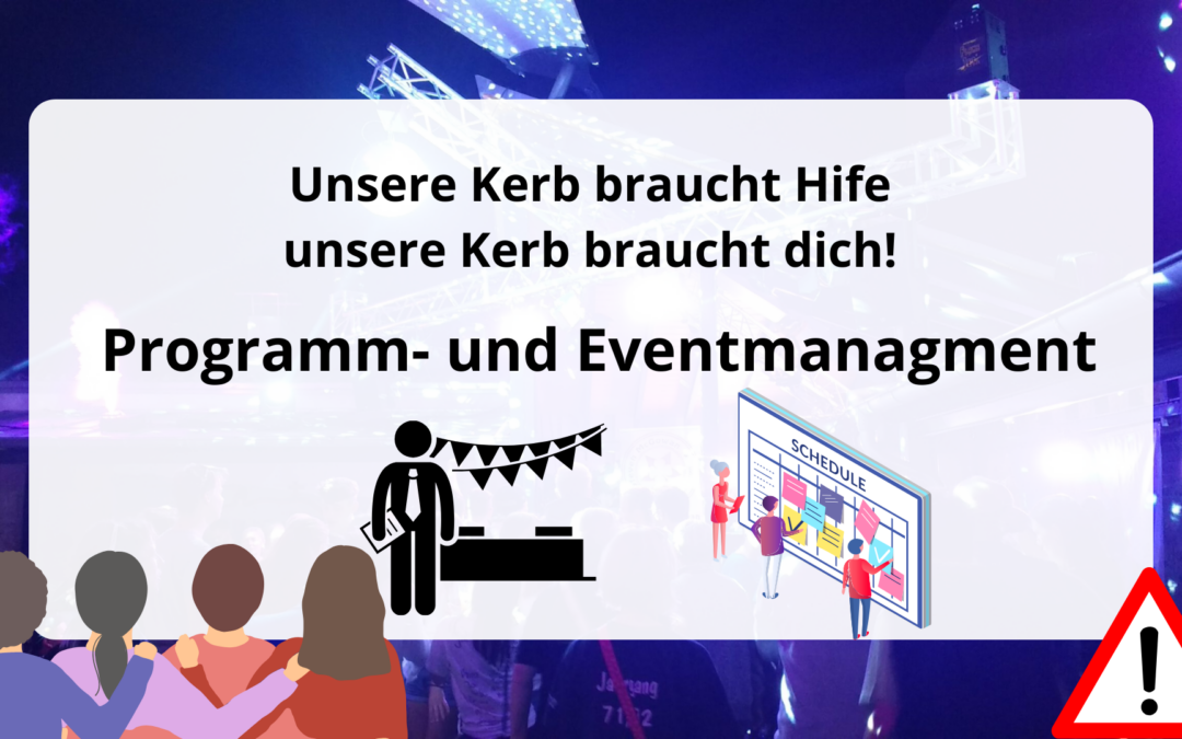 🎭 Team: Programm- & Eventmanagement für die Kerb 🎡🎶